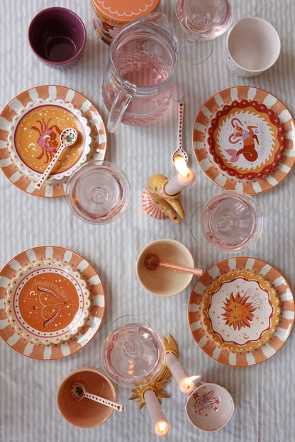 Sun Orange Plate