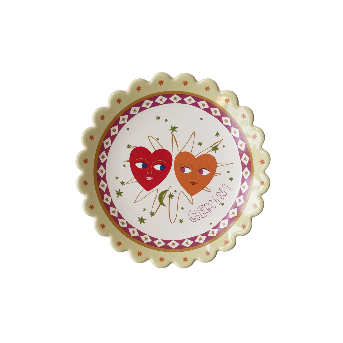 Sun Orange Plate