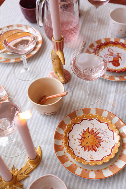 Sun Orange Plate