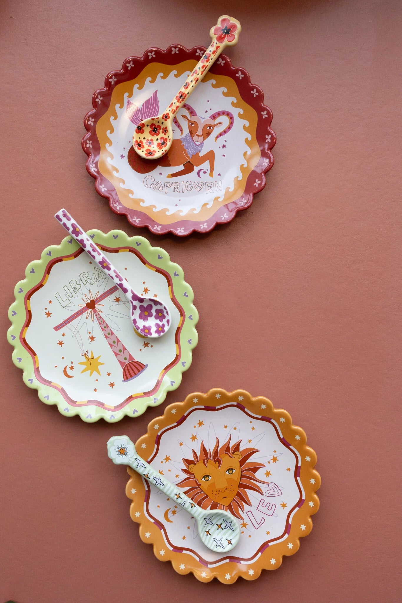 Sun Orange Plate