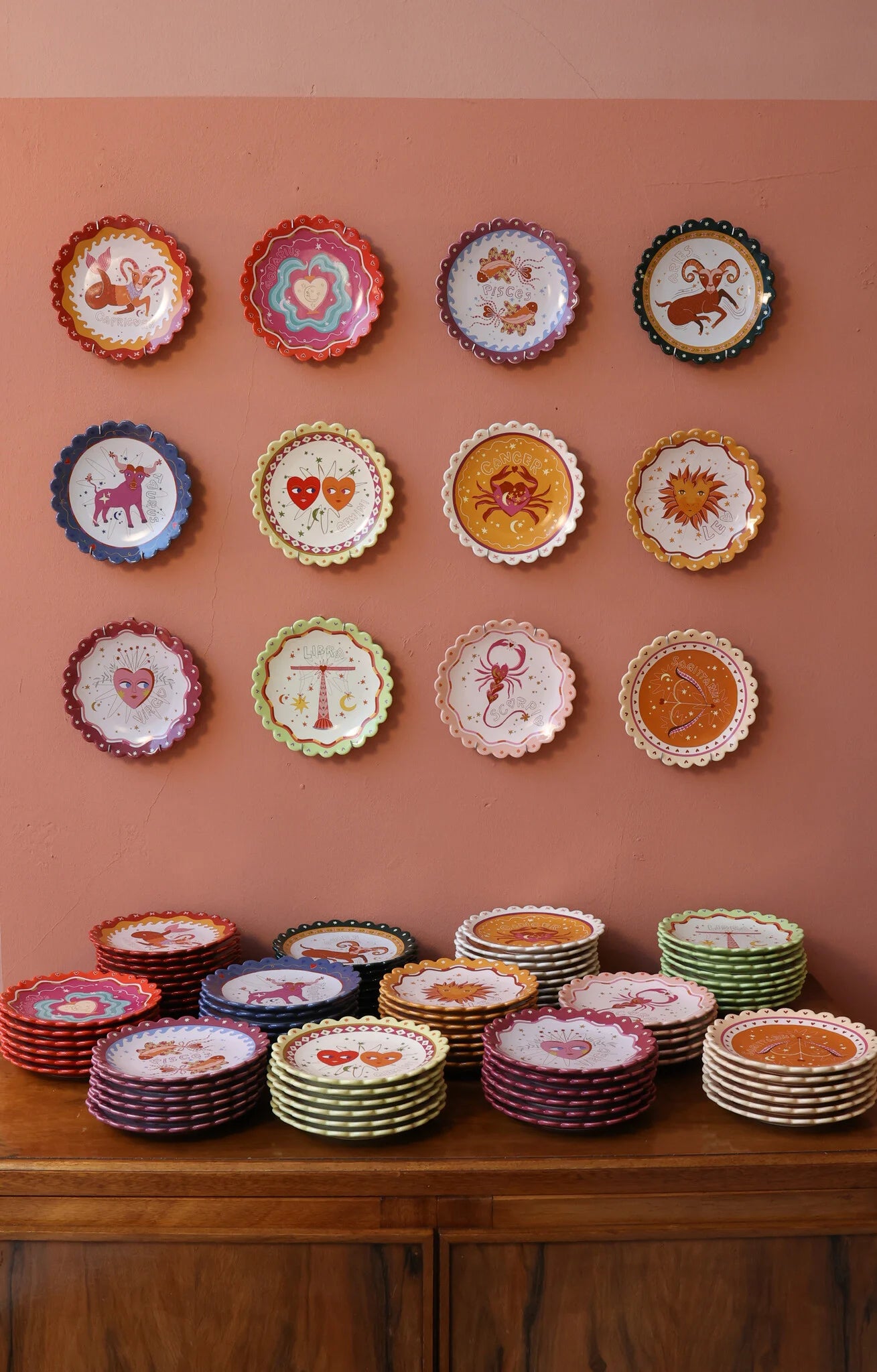 Sun Orange Plate
