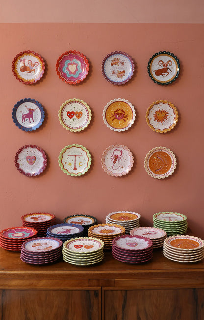 Sun Orange Plate