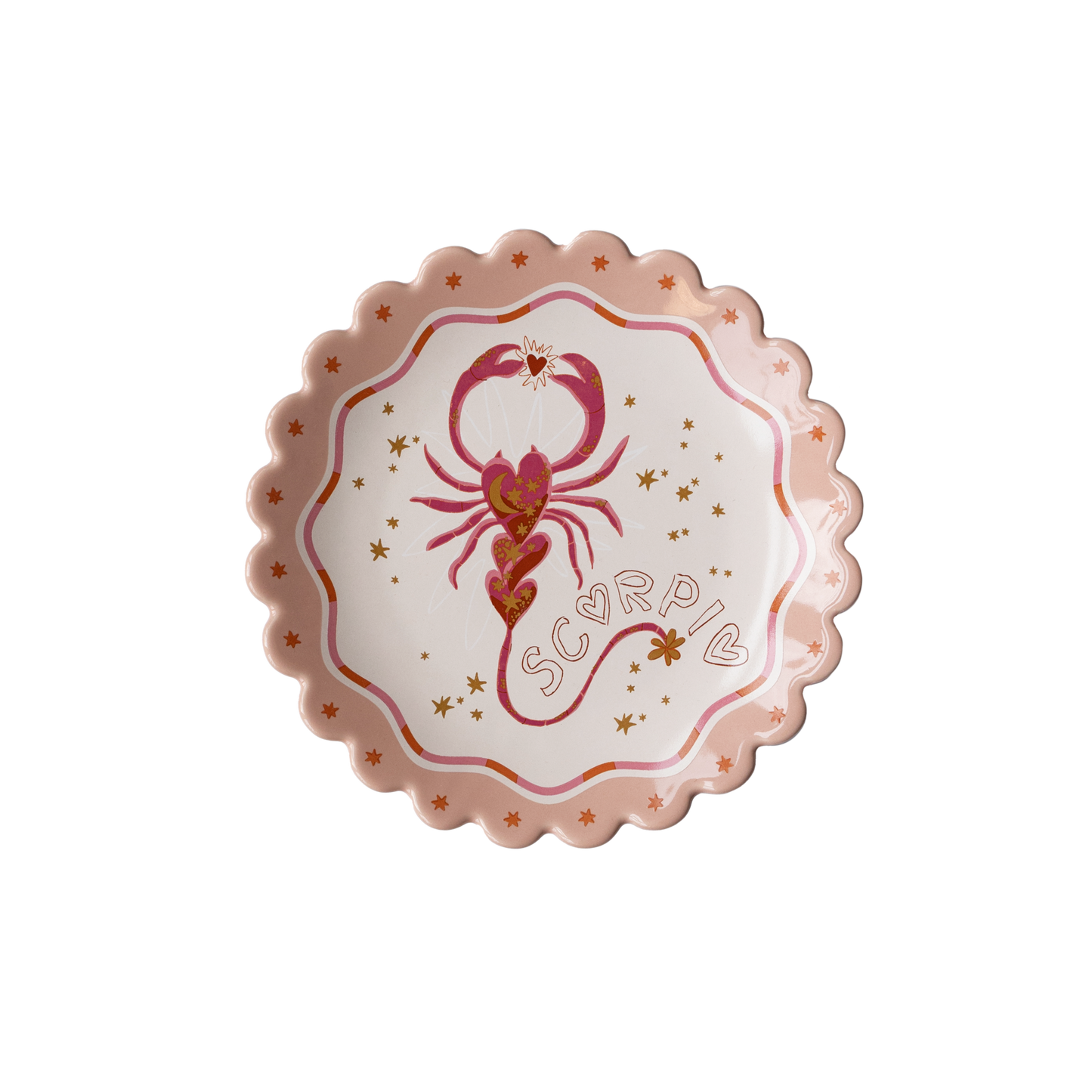 Sun Orange Plate