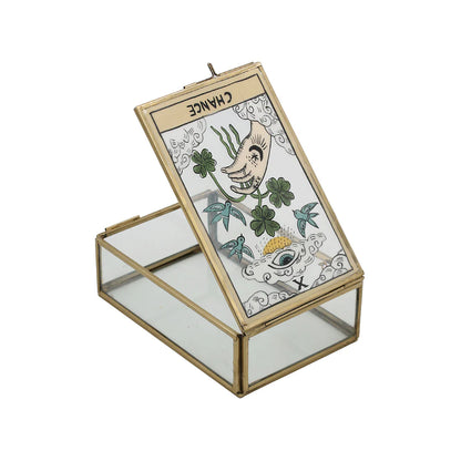 Chance Retro Glass Storage Box M