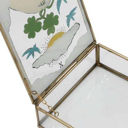 Chance Retro Glass Storage Box M