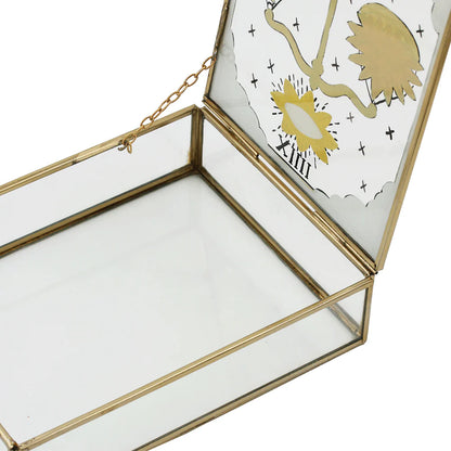 Harmonie Vintage Glass Storage Box M