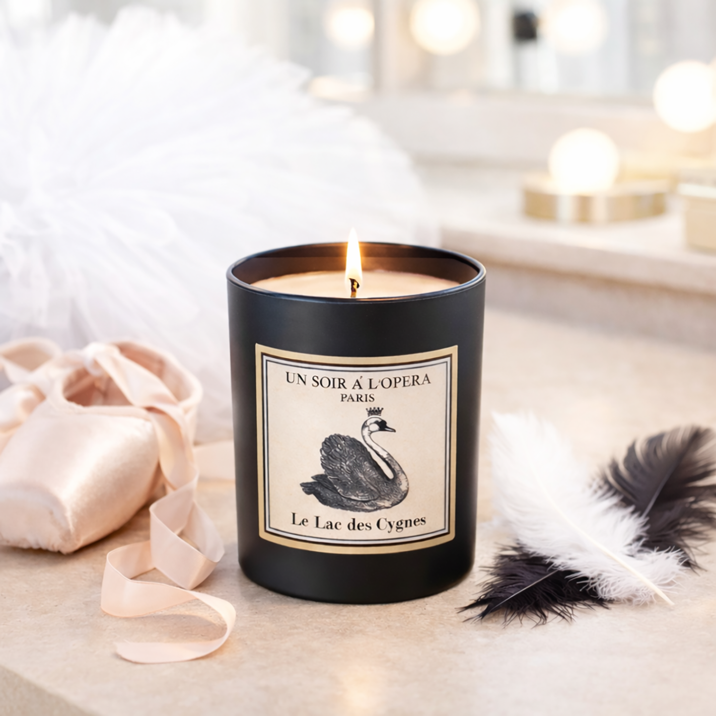 SWAN LAKE LE LAC DES CYGNES Candle
