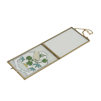 Chance Vintage Glass Double-Sided Ornament