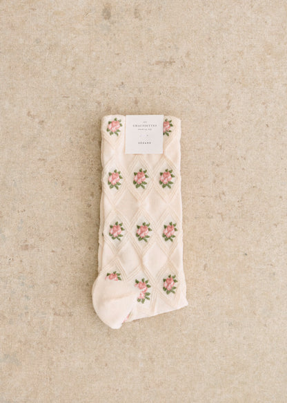 Julia Socks 花卉圖騰襪