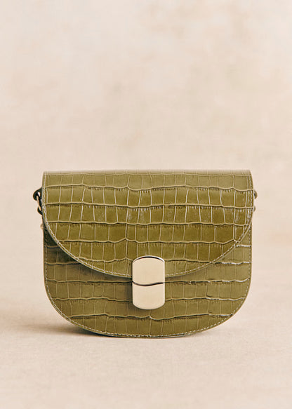 Claude Bag 鱷魚壓紋肩背包
