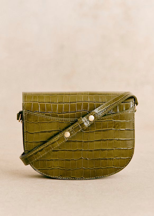 Claude Bag 鱷魚壓紋肩背包