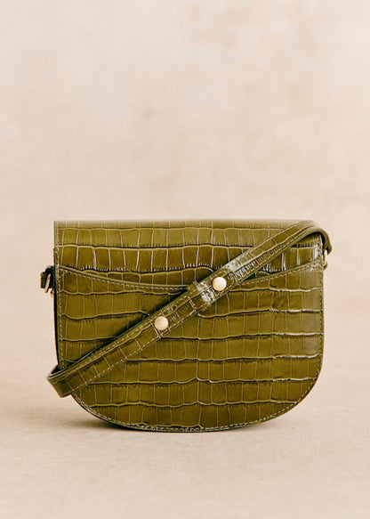 Claude Bag 鱷魚壓紋肩背包