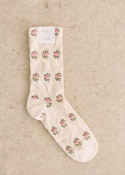 Julia Socks 花卉圖騰襪