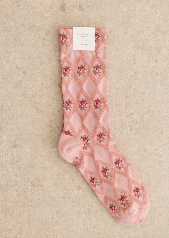 Julia Socks 花卉圖騰襪