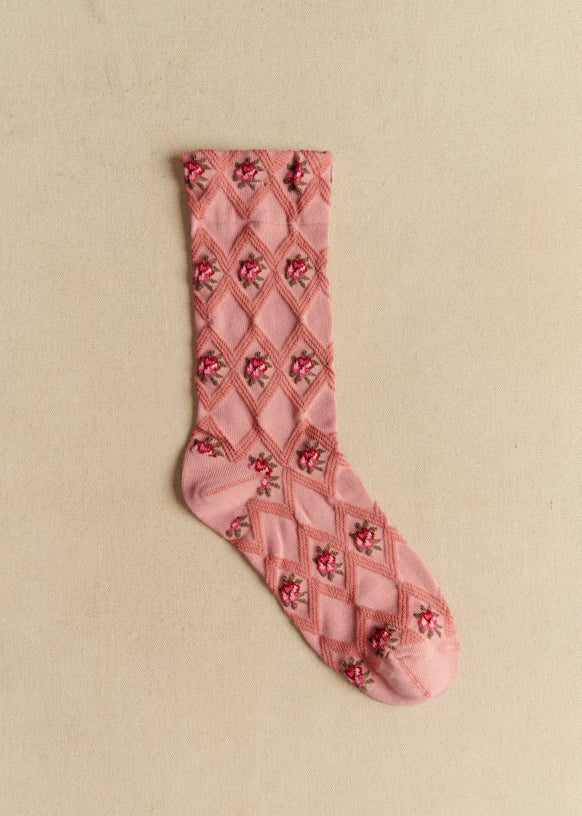 Julia Socks 花卉圖騰襪