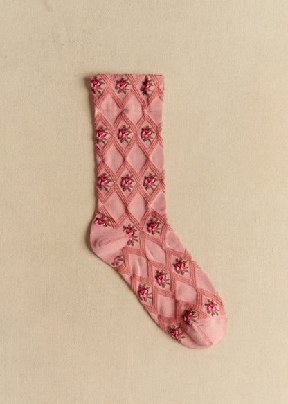 Julia Socks 花卉圖騰襪