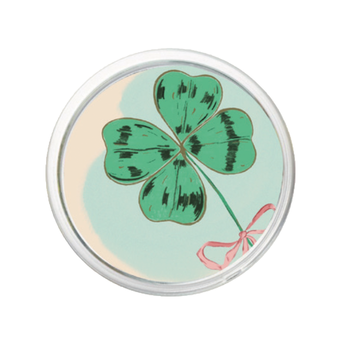 Good Luck Glass Plate