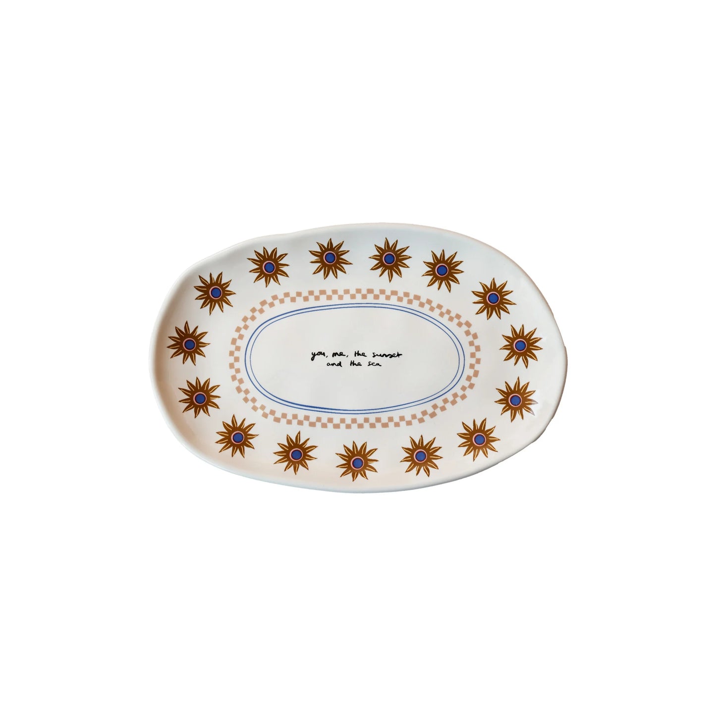 Sun Orange Plate