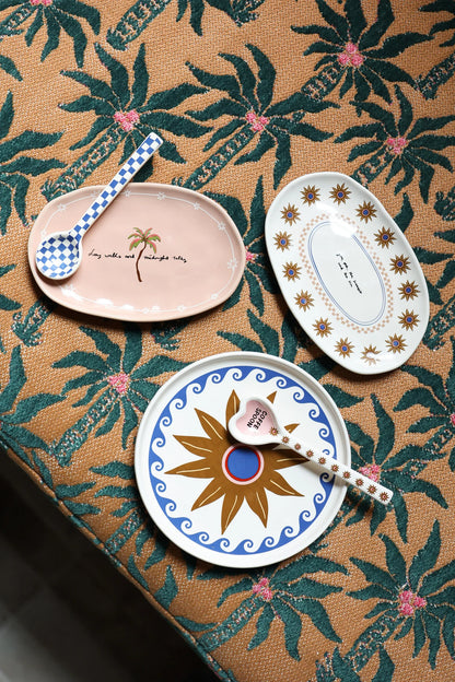 Sun Orange Plate