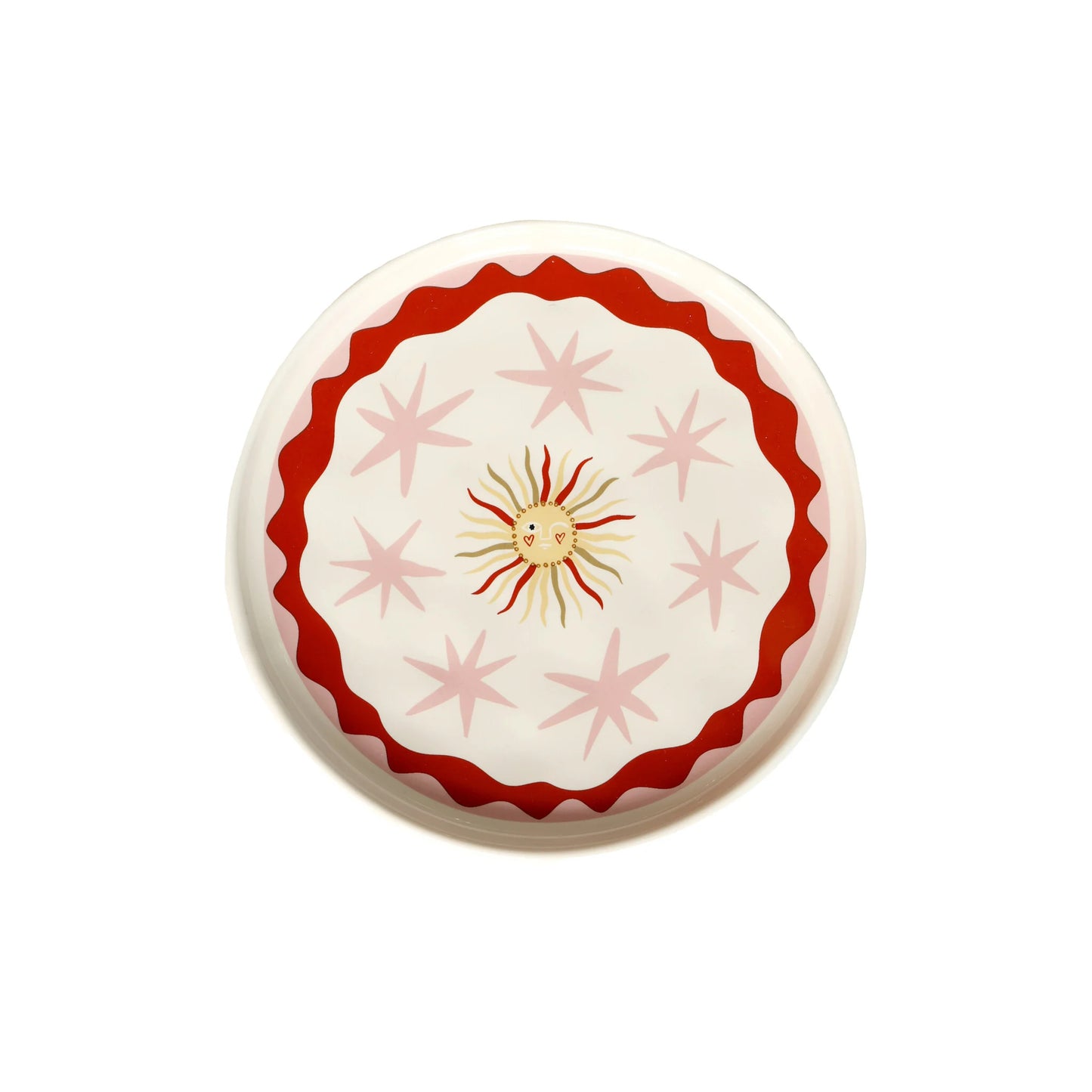 Sun Orange Plate