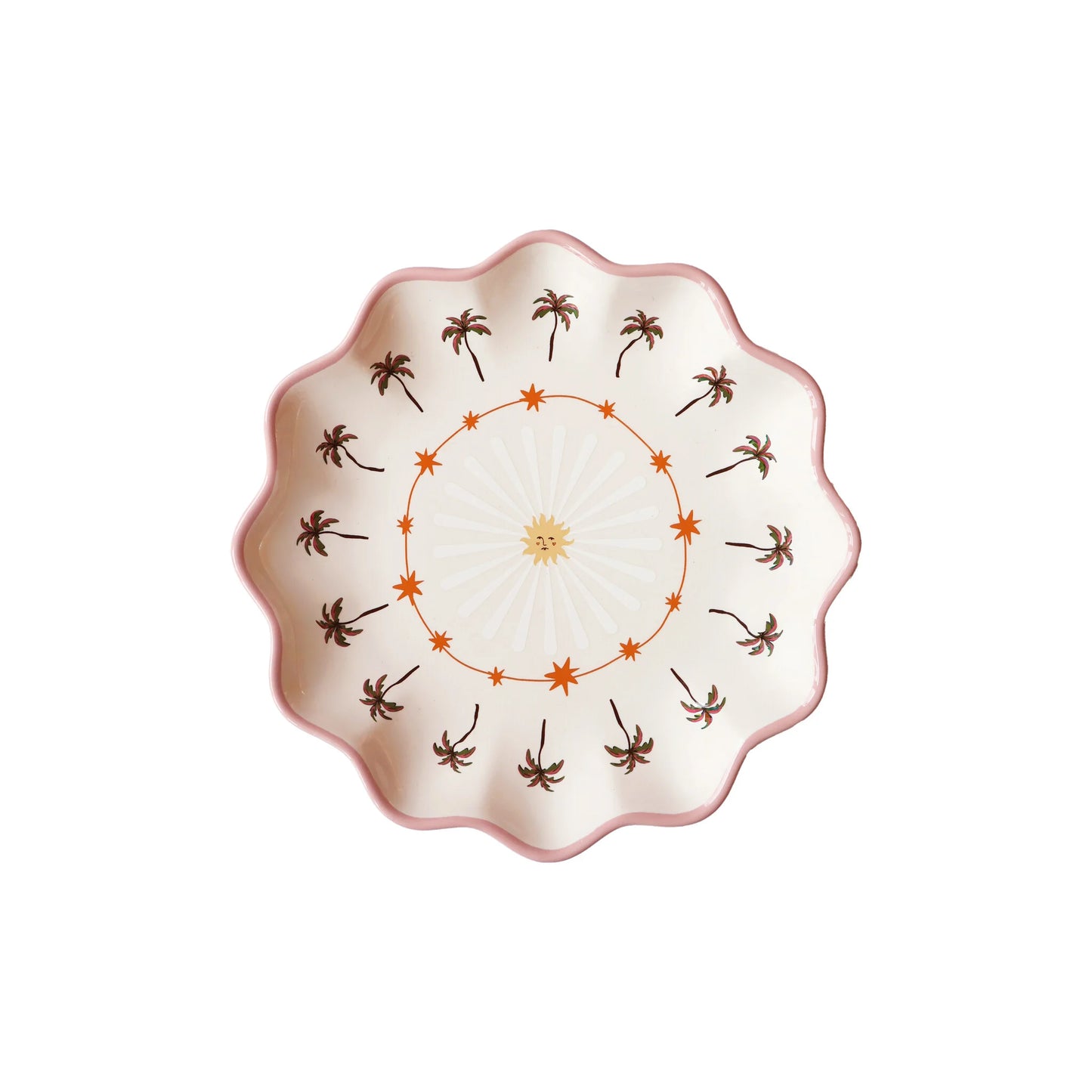 Sun Orange Plate