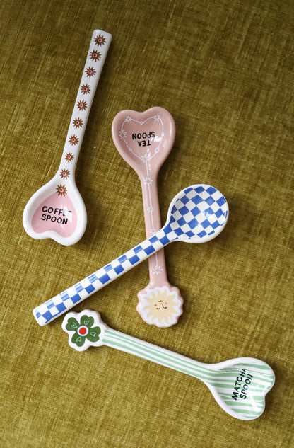 4-Piece Twisted Dessert Spoon Set