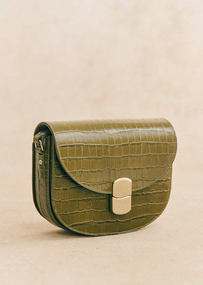 Claude Bag 鱷魚壓紋肩背包